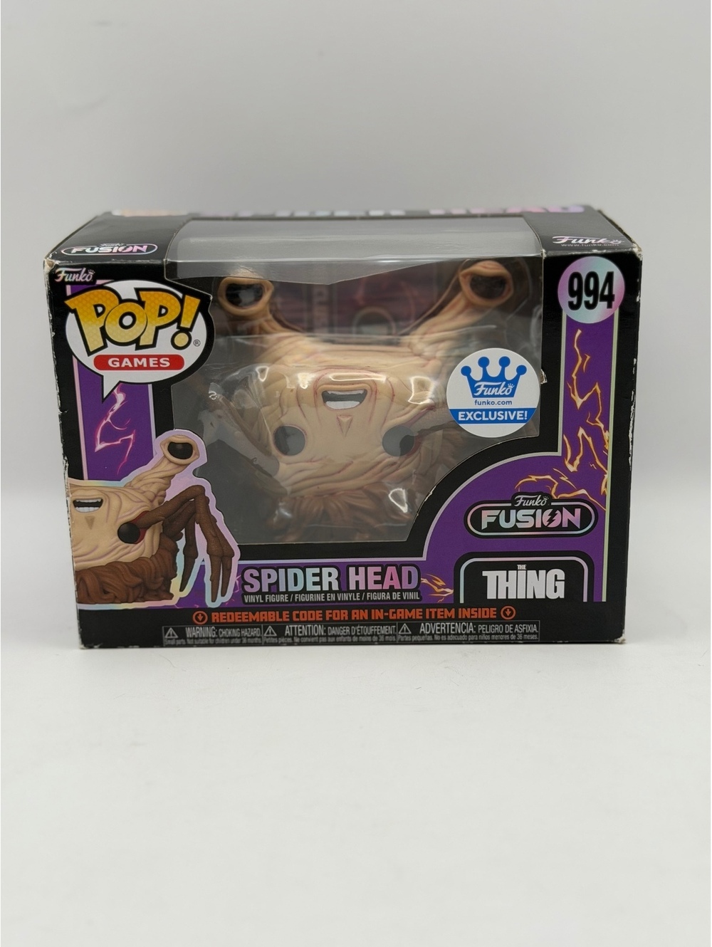 Funko Pop! Games Spider Head Vinyl Figure #994 - The Thing, Funko Fusion, Funko-